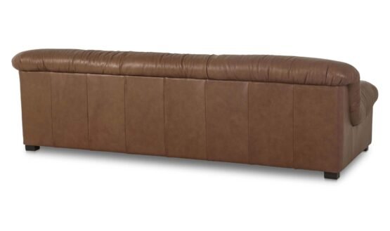 HALSTON SOFA LEATHER TAN - Image 4