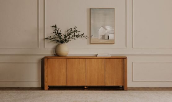 BROOK SIDEBOARD COUNTRY OAK BLACK - Image 2