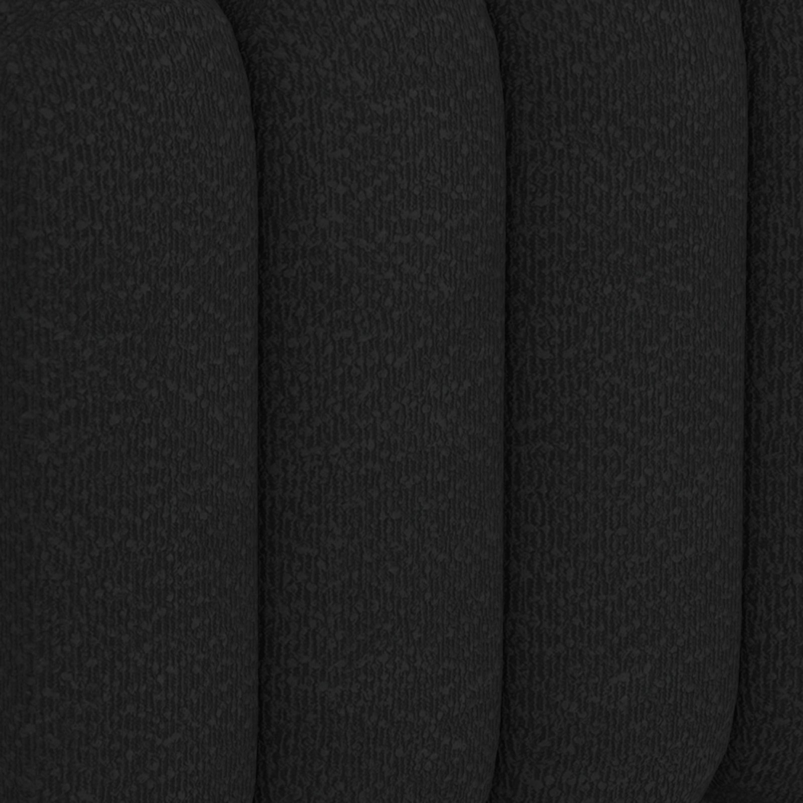 Rigel Ottoman Black Boucle - Image 3