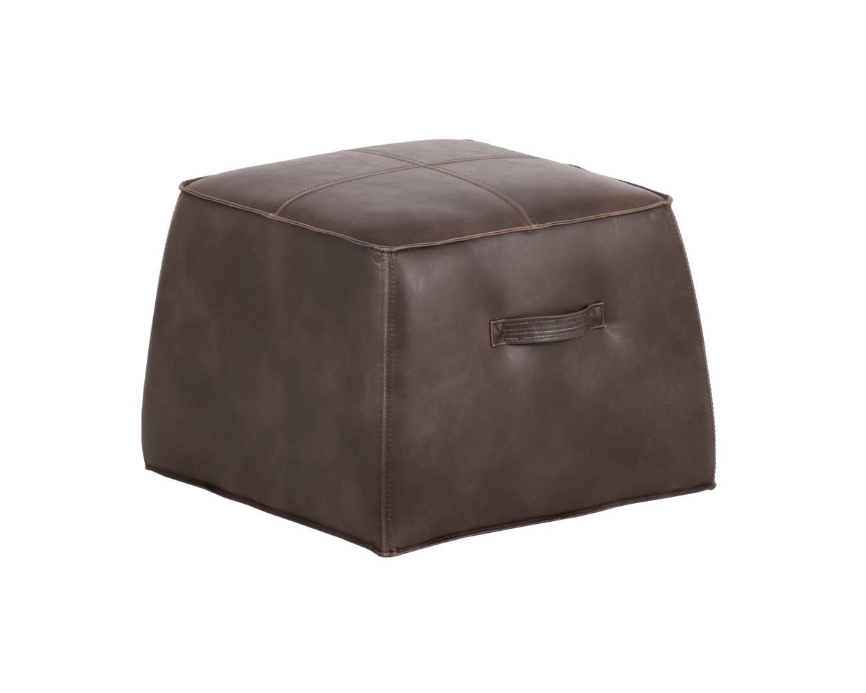 Aspen Ottoman Havana Dark Brown - Image 3