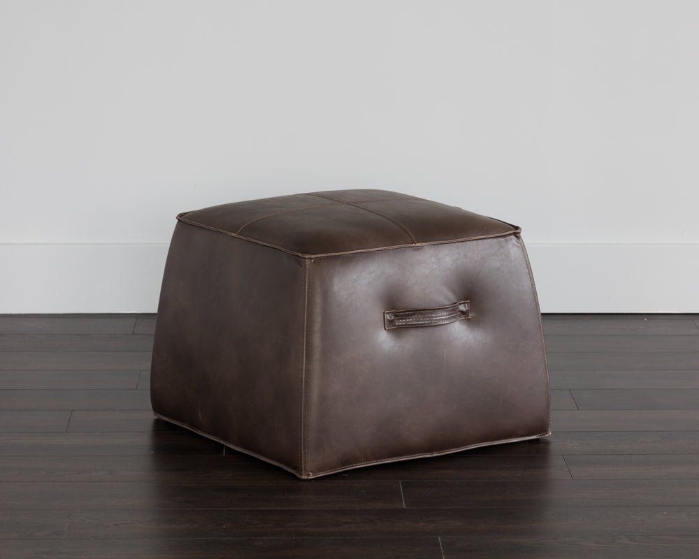 Aspen Ottoman Havana Dark Brown - Image 6