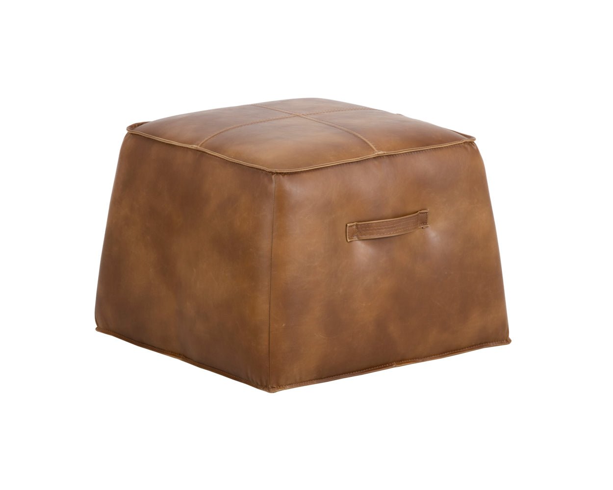 Aspen Ottoman Tobacco Tan - Image 3