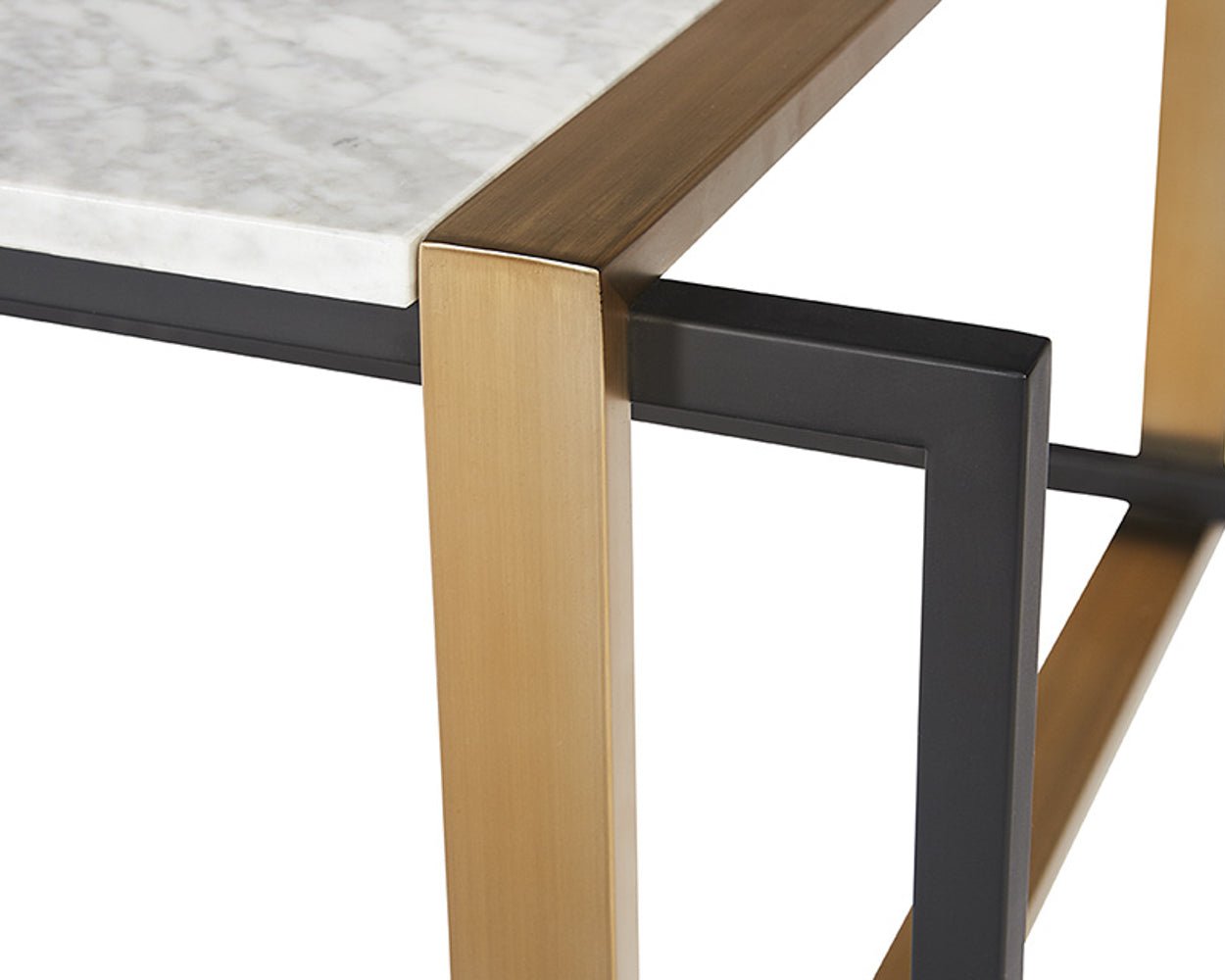 Garnet Coffee Table White Marble - Image 5