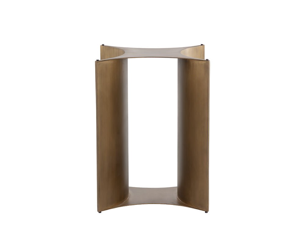 Denver Dining Table Base Antique Brass - Image 3