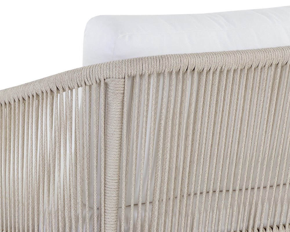 Allariz Swivel Armchair Stinson White - Image 8