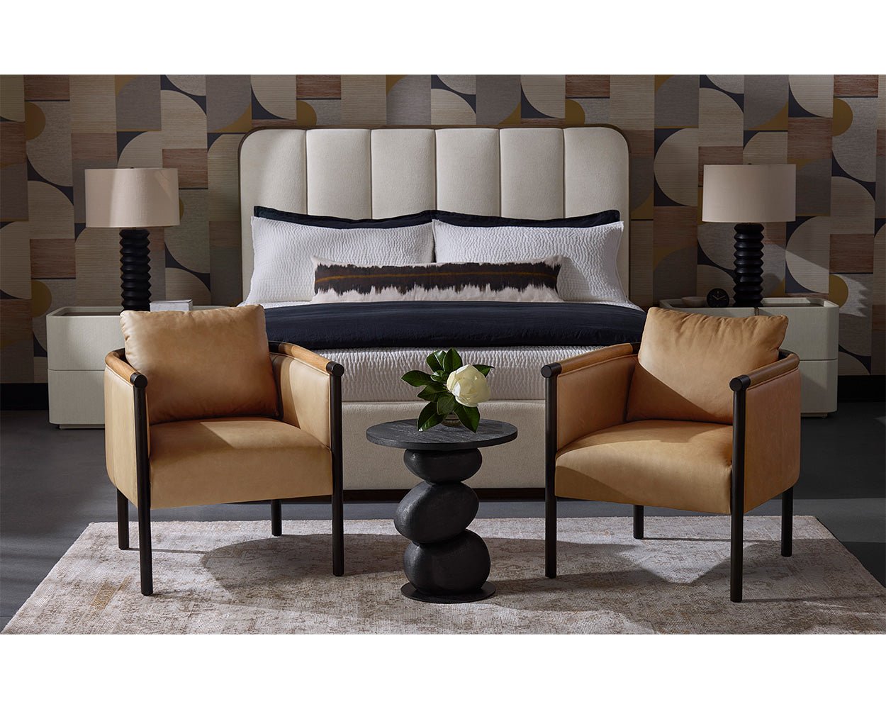 Jamille Bed Eclipse White - Image 3