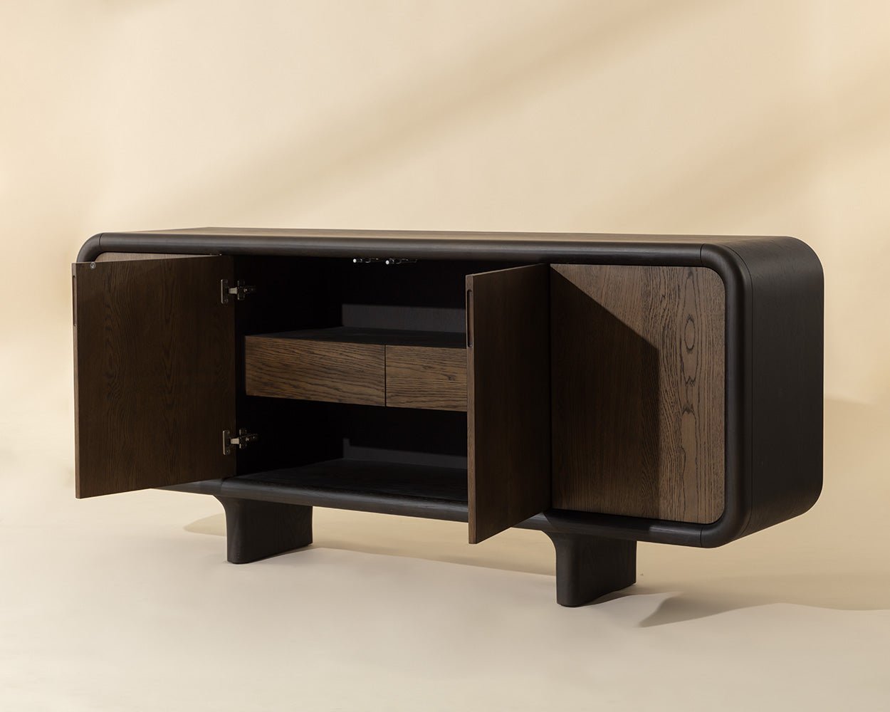 Pascoe Sideboard Brown Oak - Image 6