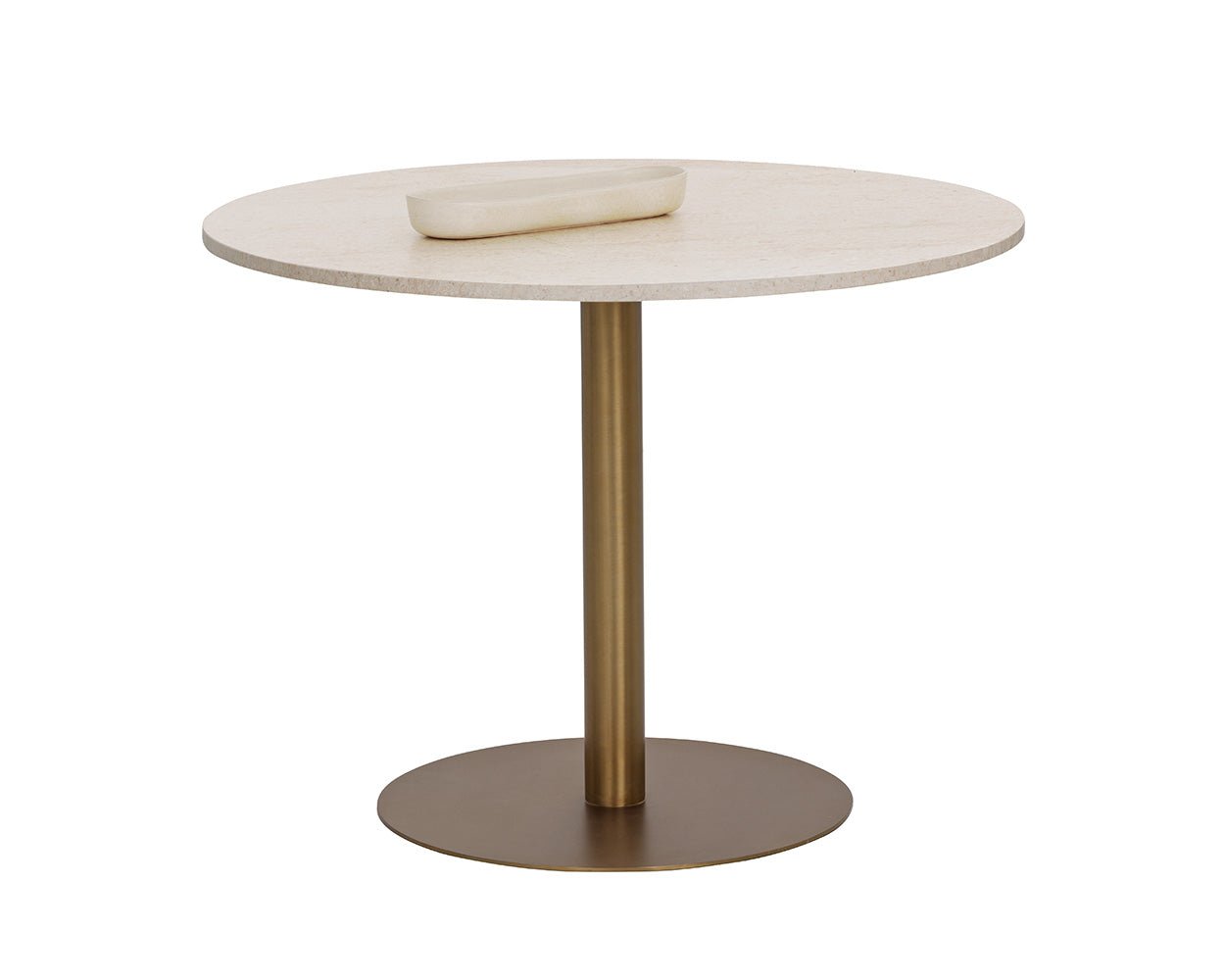 Iska Bistro Table - 39.5" Antique Brass - Image 5