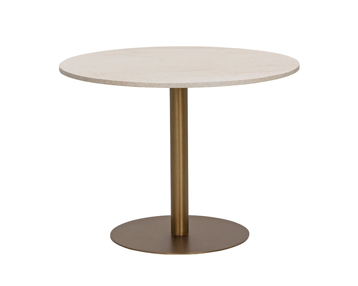 Iska Bistro Table - 39.5" Antique Brass - Image 6