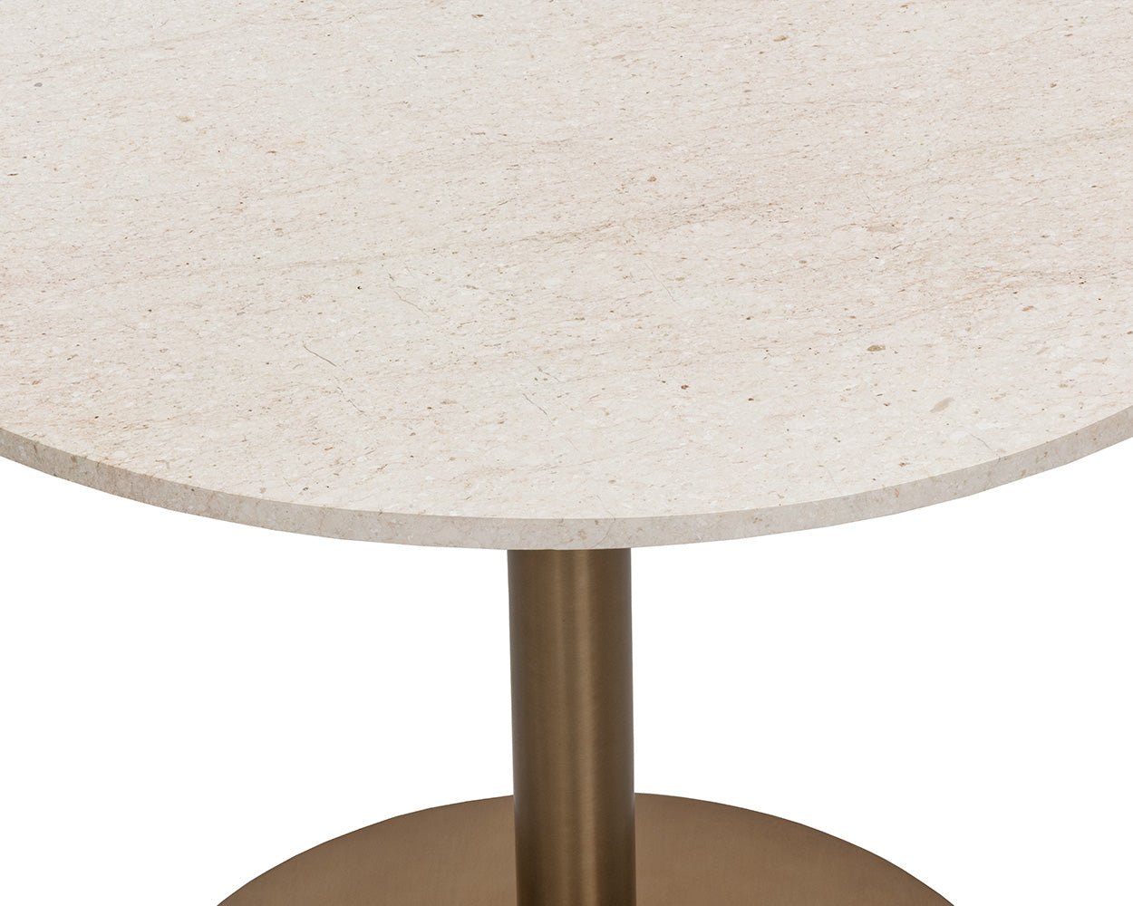 Iska Bistro Table - 39.5" Antique Brass - Image 8