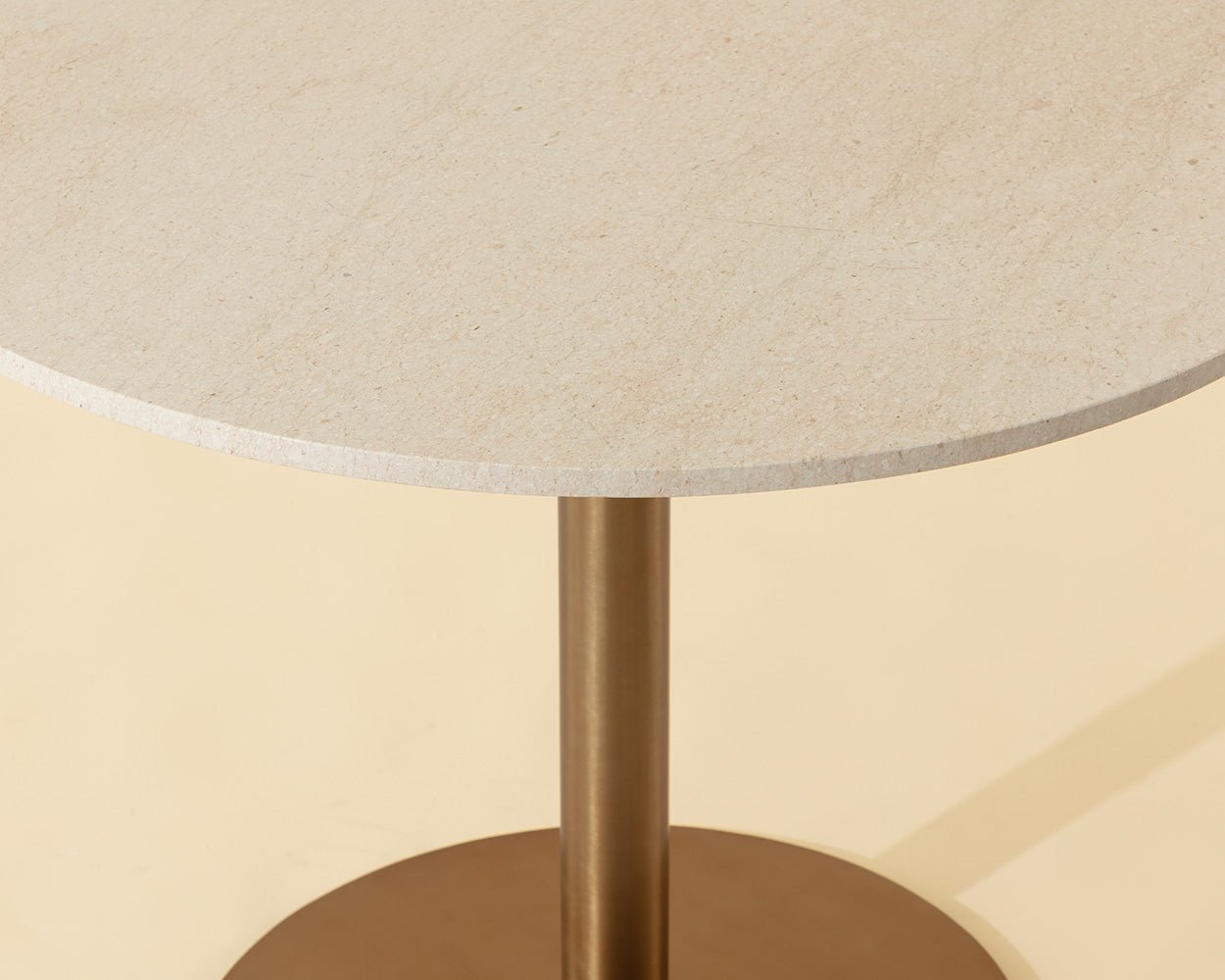 Iska Bistro Table - 39.5" Antique Brass - Image 4