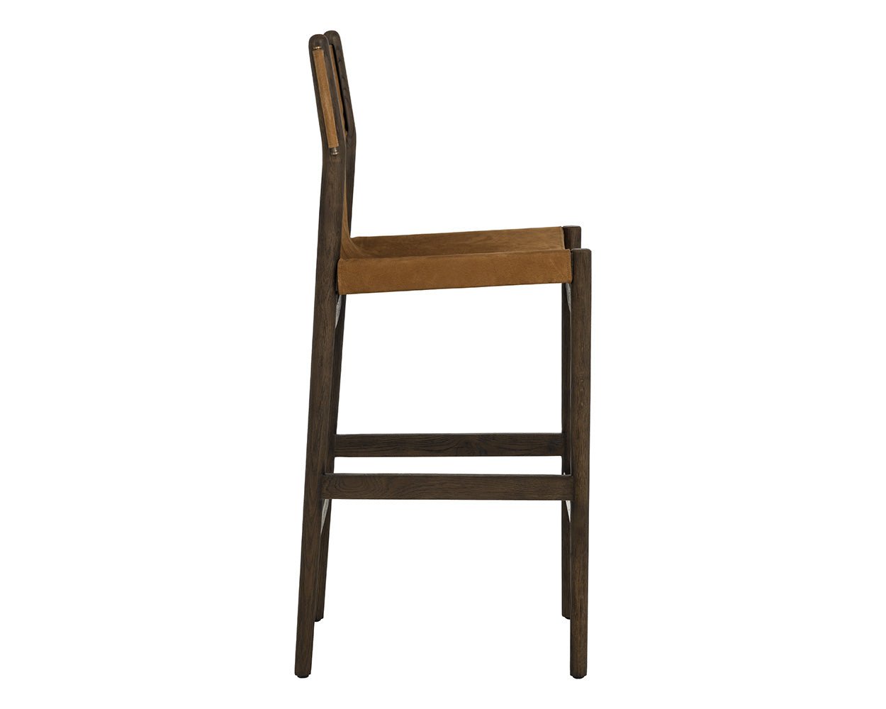 Argus Barstool Nubuck Caramel - Image 5