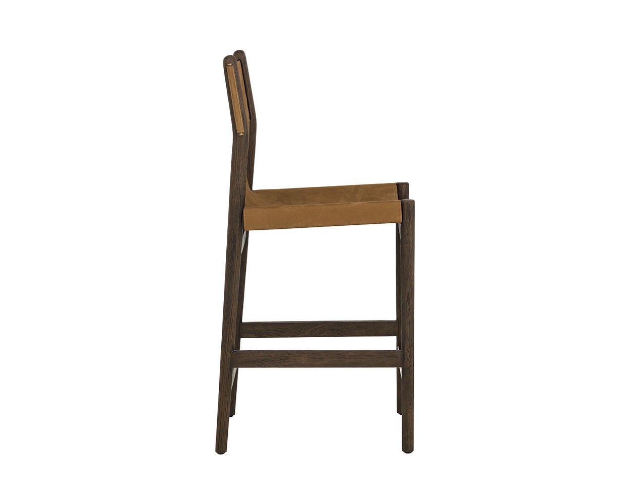 Argus Counter Stool Nubuck Caramel - Image 5