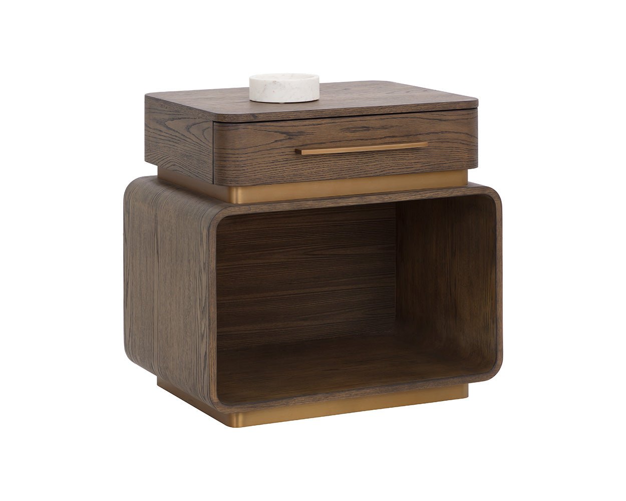 Taro Nightstand Brown - Image 6