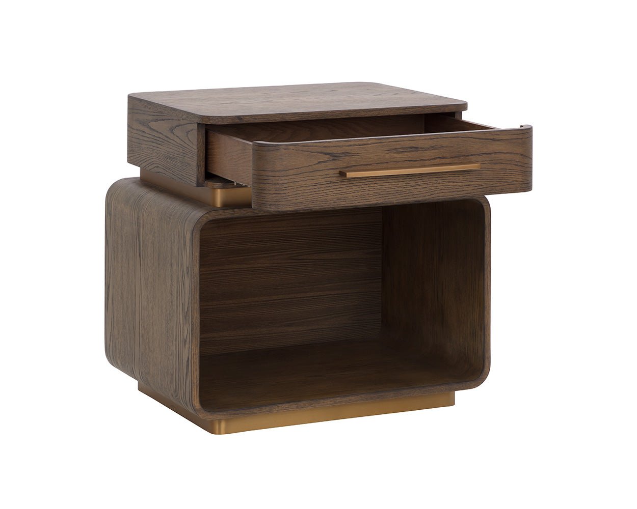 Taro Nightstand Brown - Image 9