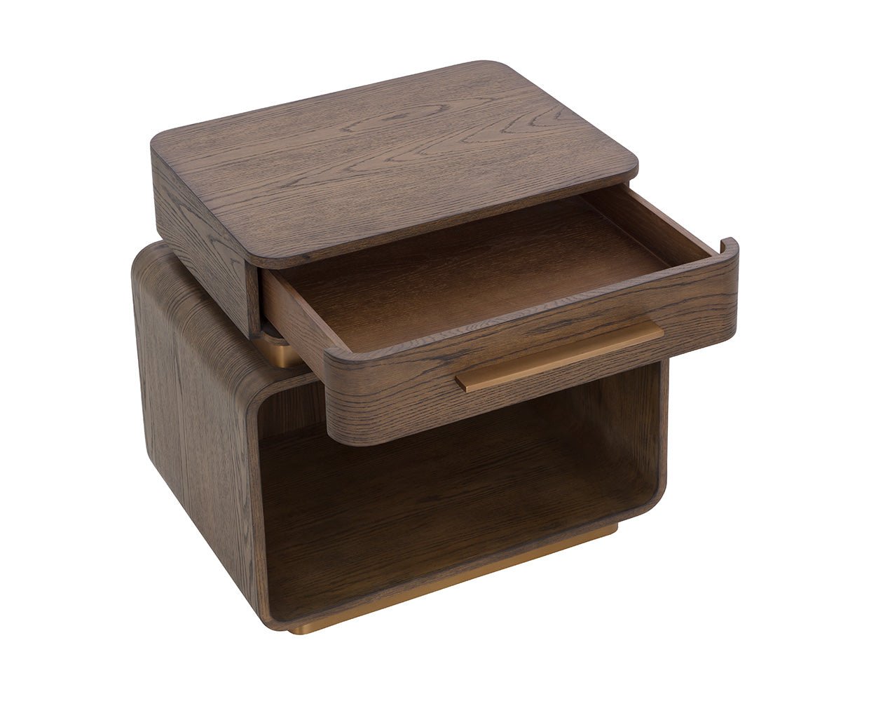 Taro Nightstand Brown - Image 10