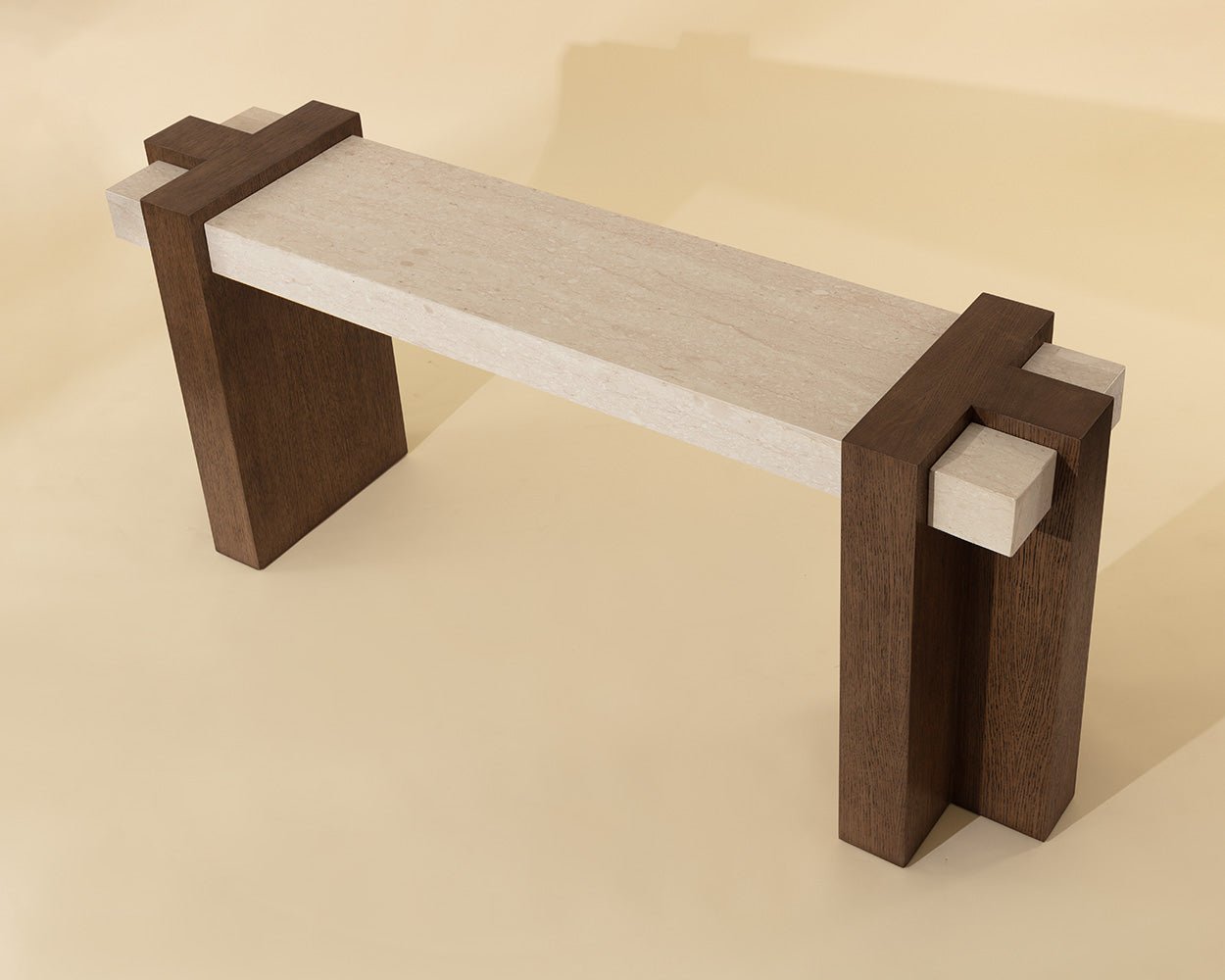 Minerva Console Table Brown - Image 4