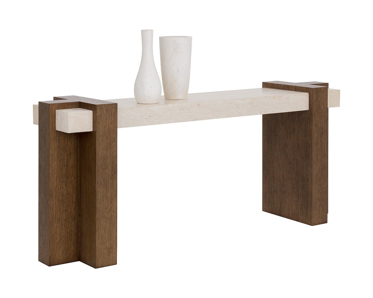 Minerva Console Table Brown - Image 6