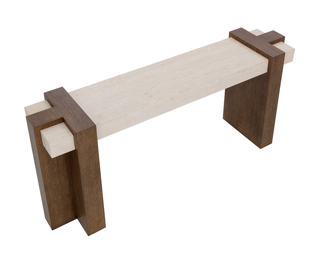 Minerva Console Table Brown - Image 9