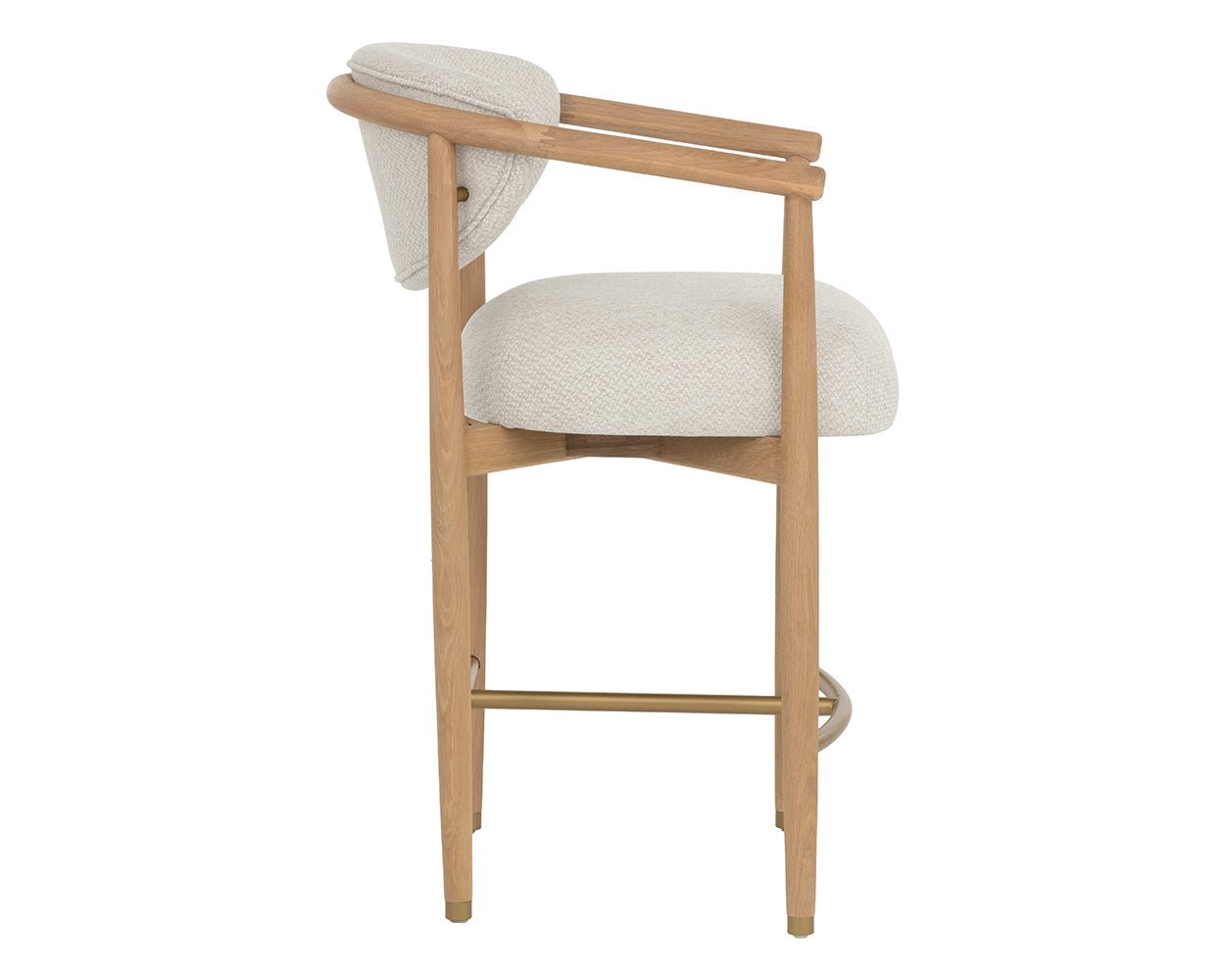 Sigrid Counter Stool - Light Oak Monument Oatmeal - Image 6