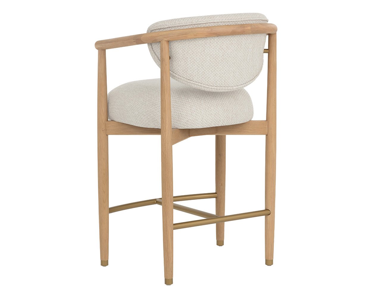 Sigrid Counter Stool - Light Oak Monument Oatmeal - Image 7