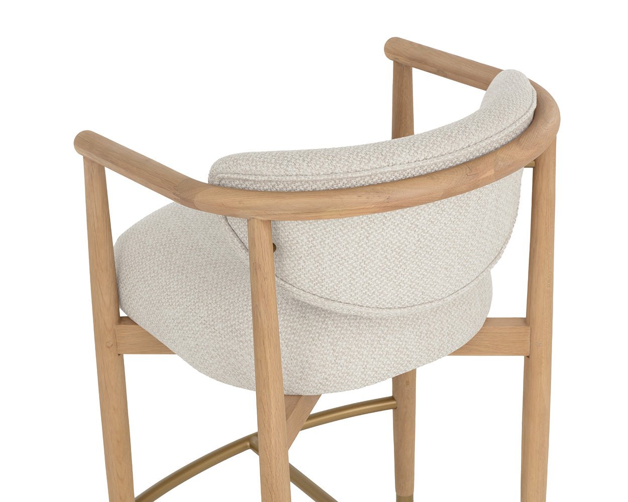 Sigrid Counter Stool - Light Oak Monument Oatmeal - Image 8