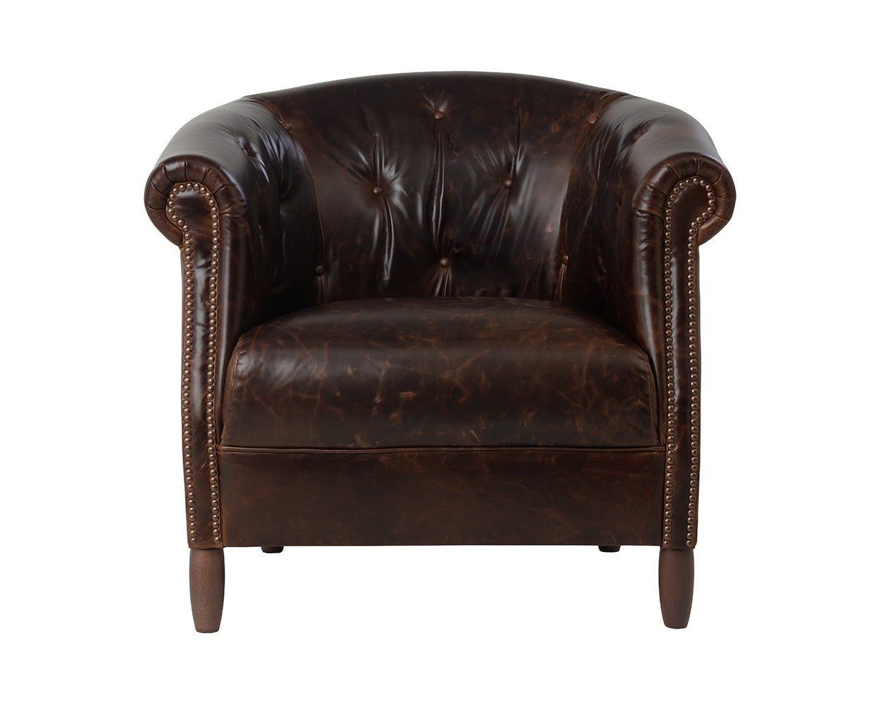 Marjorie Lounge Chair Chocolate - Image 5