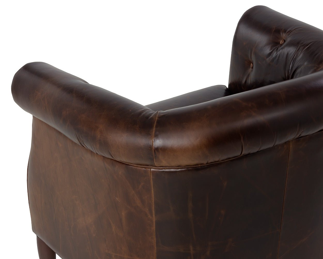 Marjorie Lounge Chair Chocolate - Image 8