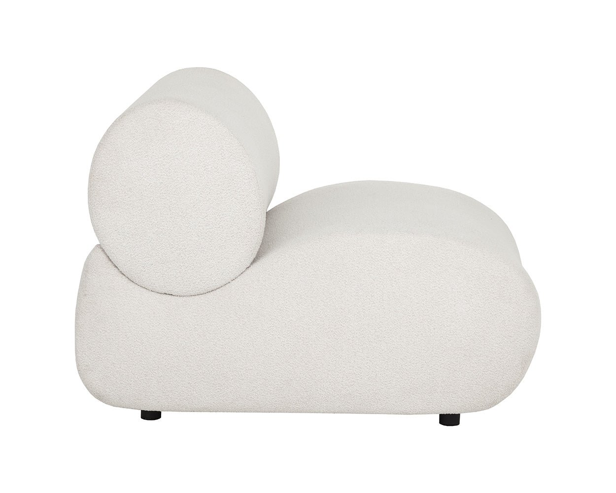 Nimbus Modular Armless Chair Louis Cream - Image 5