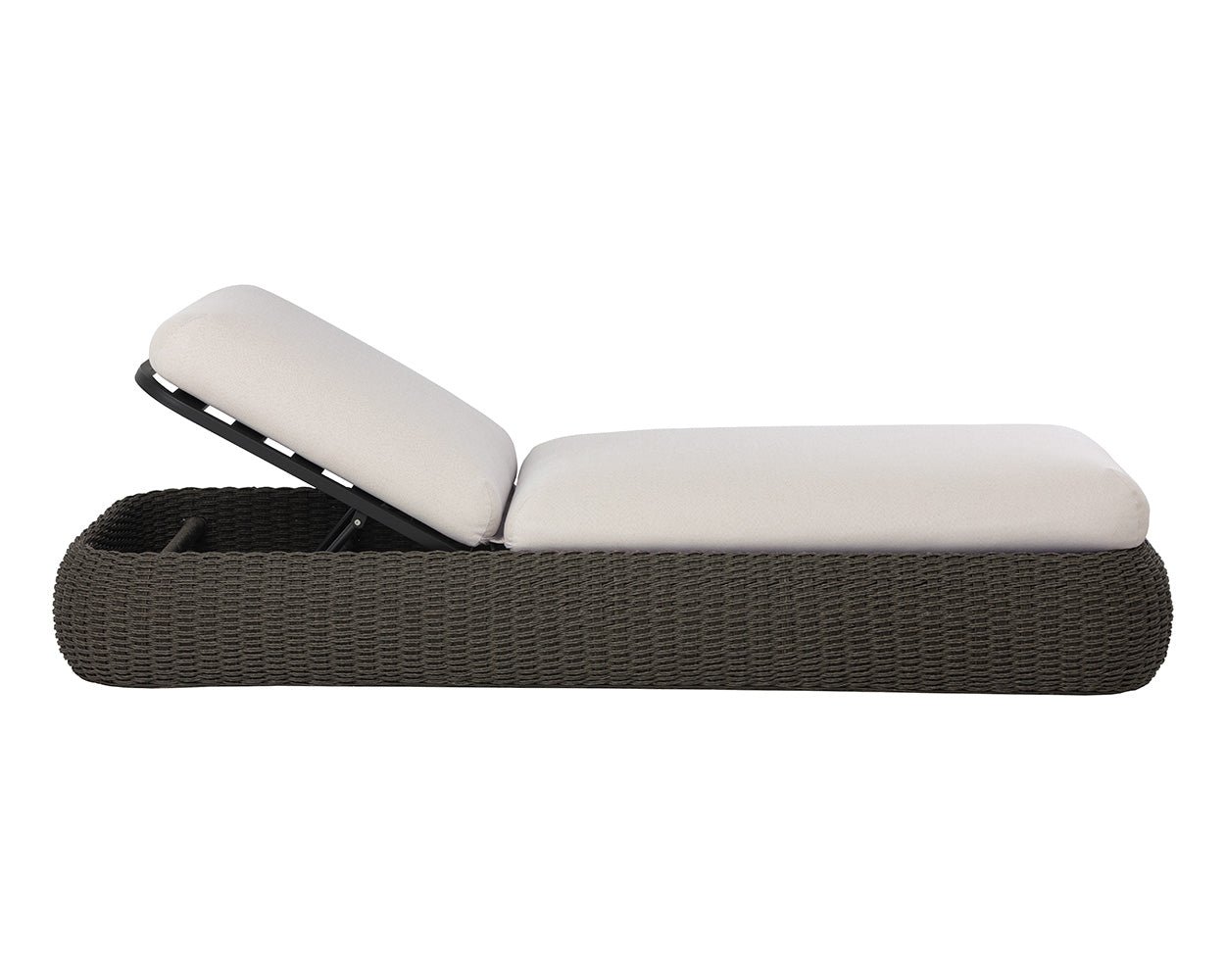 Barcelona Lounger - Grey Palazzo Cream - Image 4