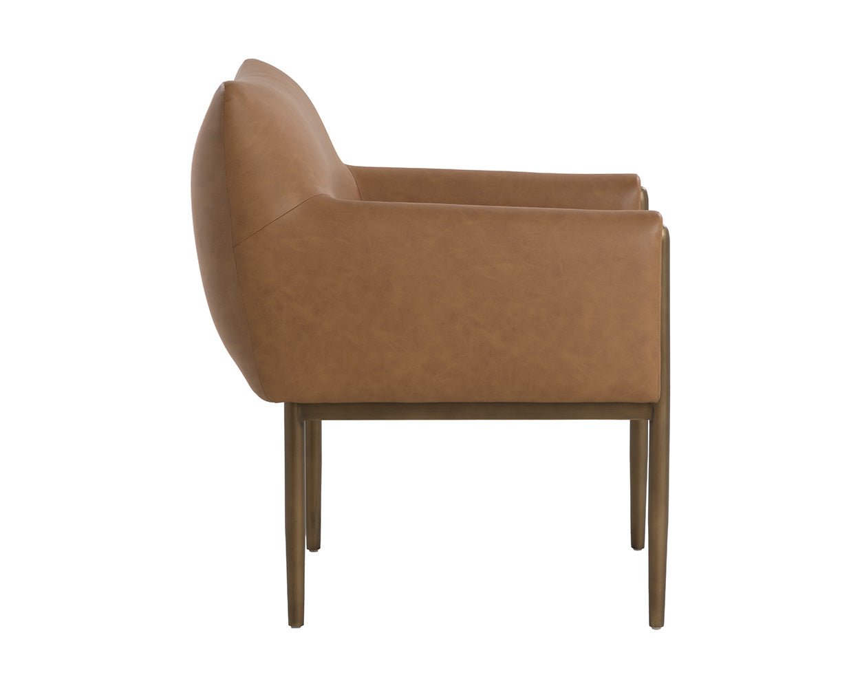 Olea Dining Armchair Milliken Cognac - Image 6