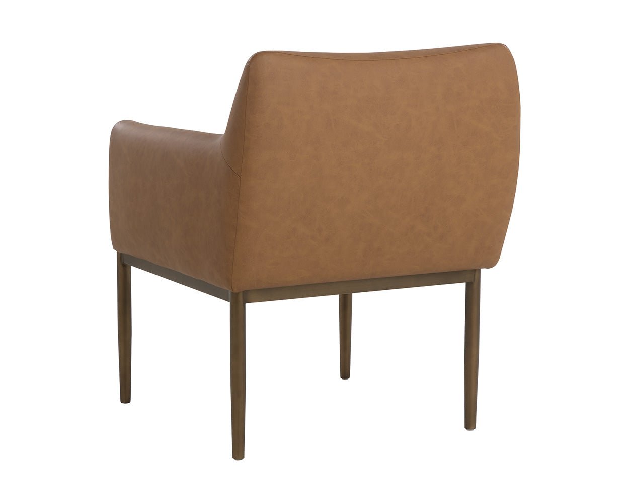 Olea Dining Armchair Milliken Cognac - Image 7