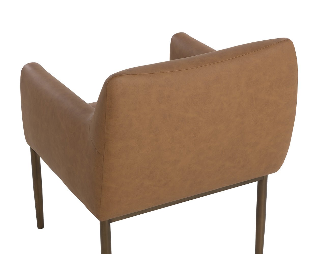 Olea Dining Armchair Milliken Cognac - Image 8
