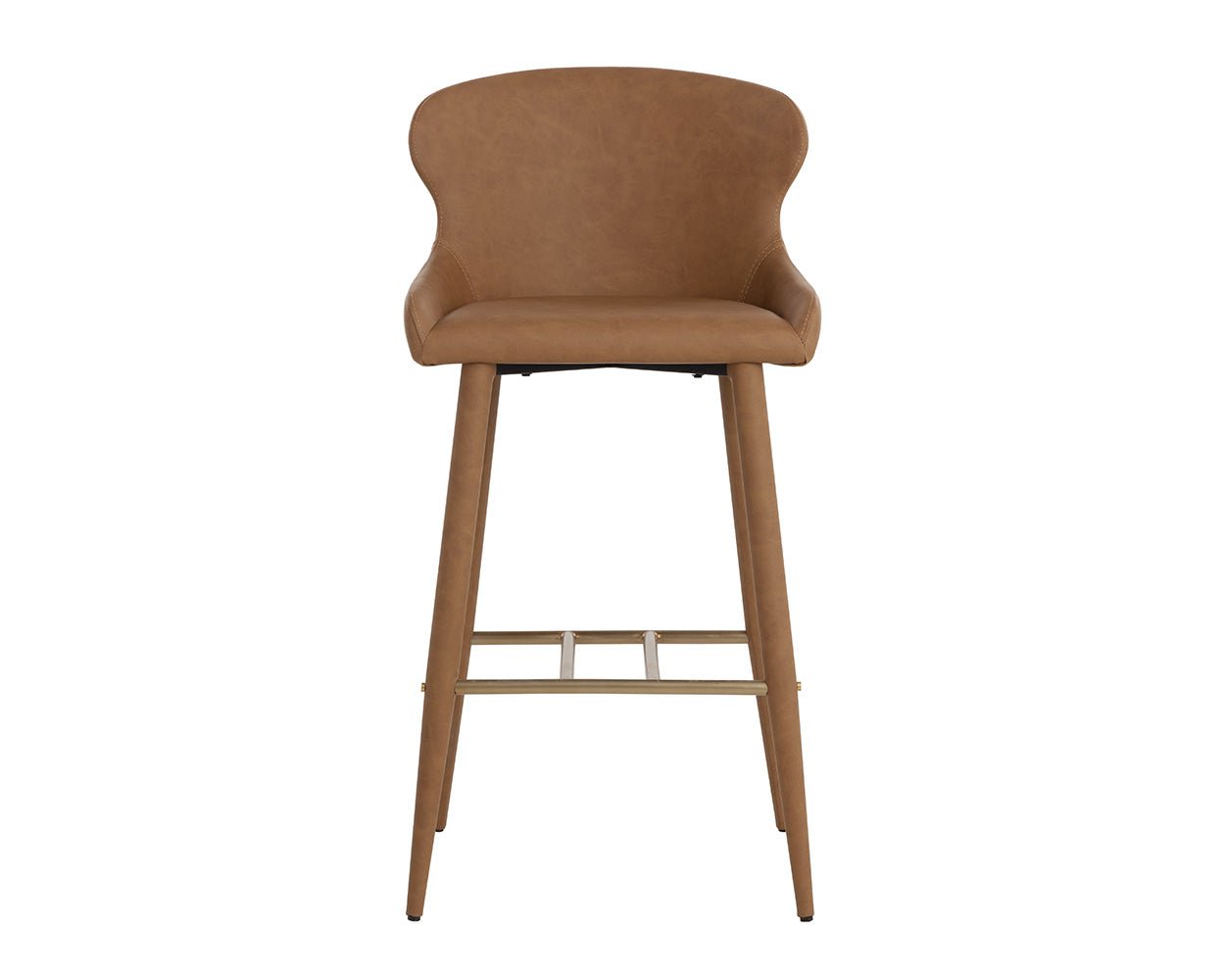 Evora Barstool Milliken Cognac - Image 4
