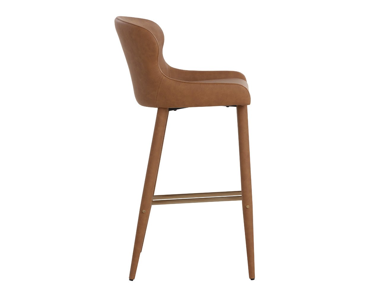 Evora Barstool Milliken Cognac - Image 5