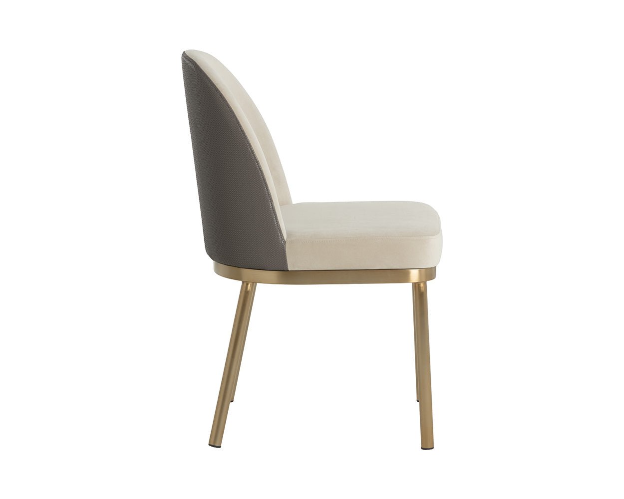 Lavania Dining Chair Meg Taupe / Porcini Taupe - Image 6