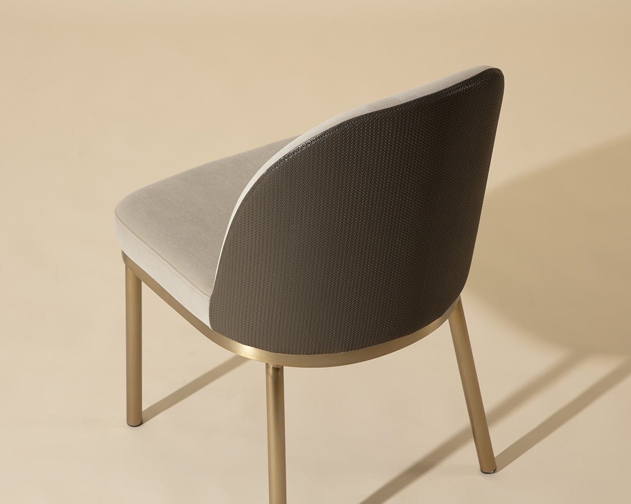 Lavania Dining Chair Meg Taupe / Porcini Taupe - Image 3