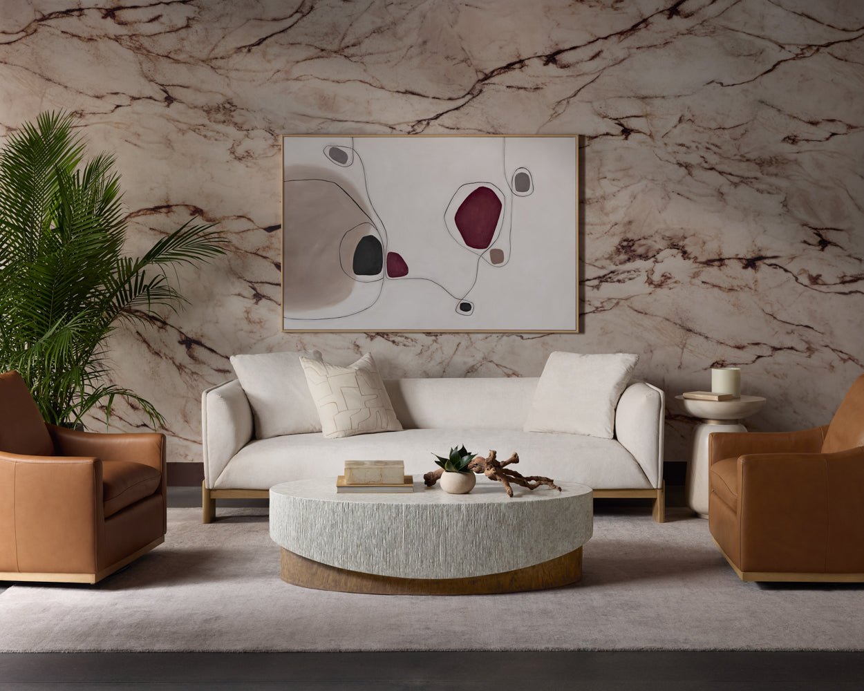 Hali End Table Cream - Image 3