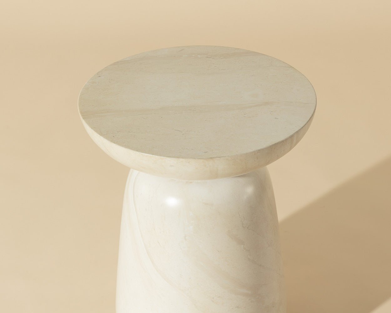 Hali End Table Cream - Image 4