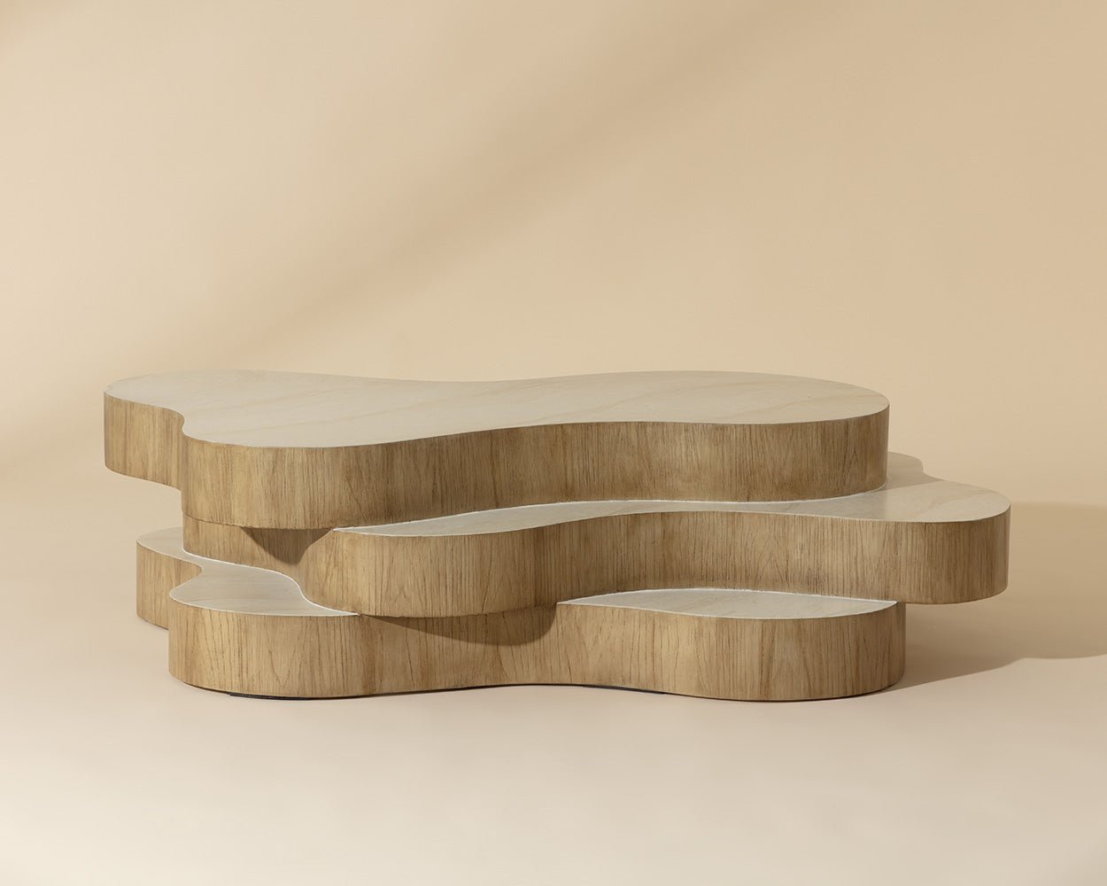 Geddes Coffee Table Light Brown - Image 3