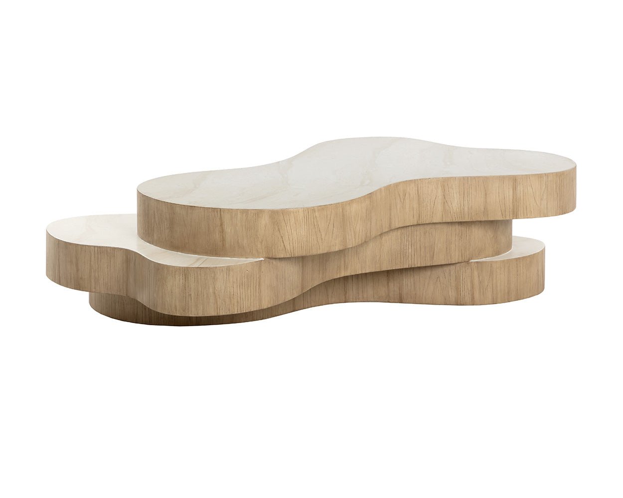 Geddes Coffee Table Light Brown - Image 7