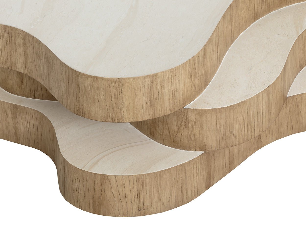Geddes Coffee Table Light Brown - Image 9