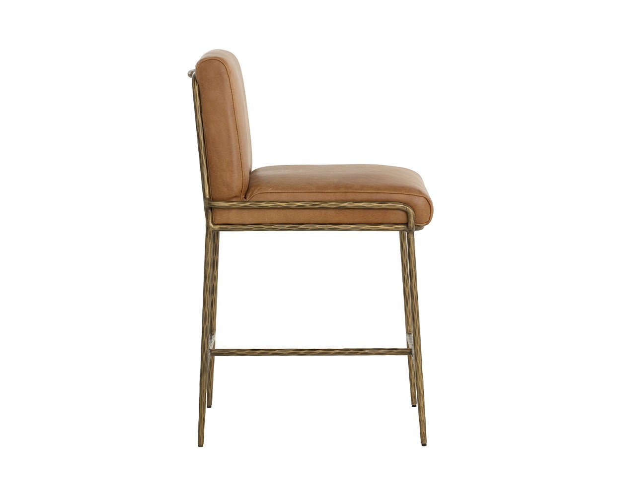 Lathan Counter Stool Tan #3 - Image 6