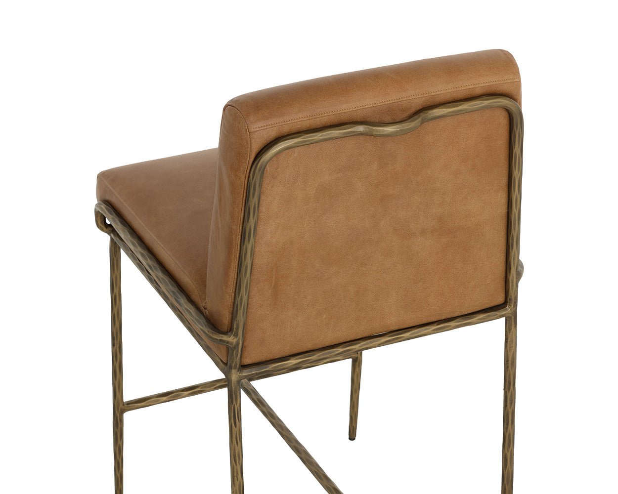 Lathan Counter Stool Tan #3 - Image 8