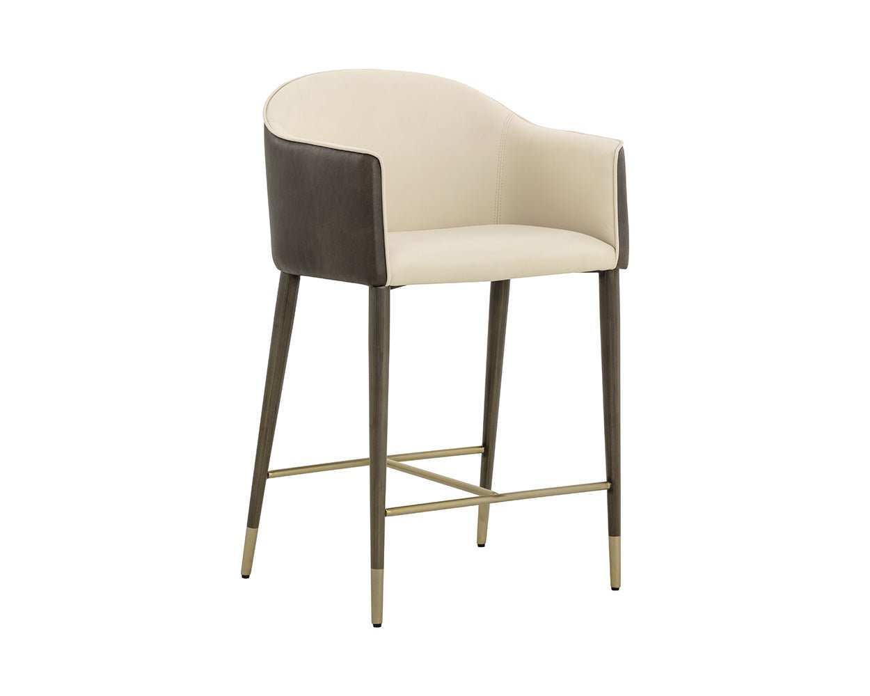 Kylin Counter Stool Dillon Cream / Bravo Ash - Image 4