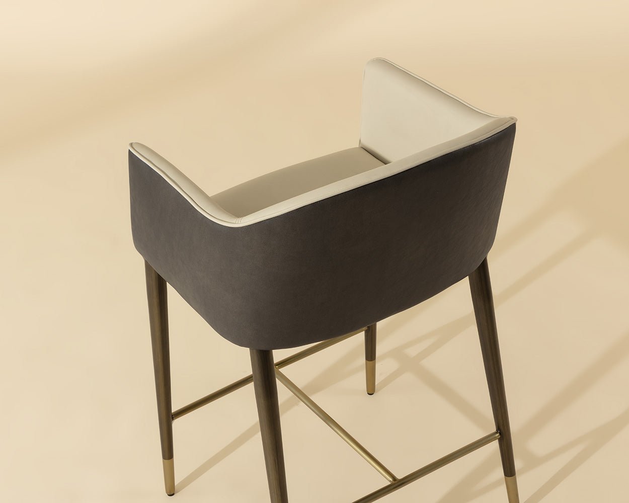 Kylin Counter Stool Dillon Cream / Bravo Ash - Image 3