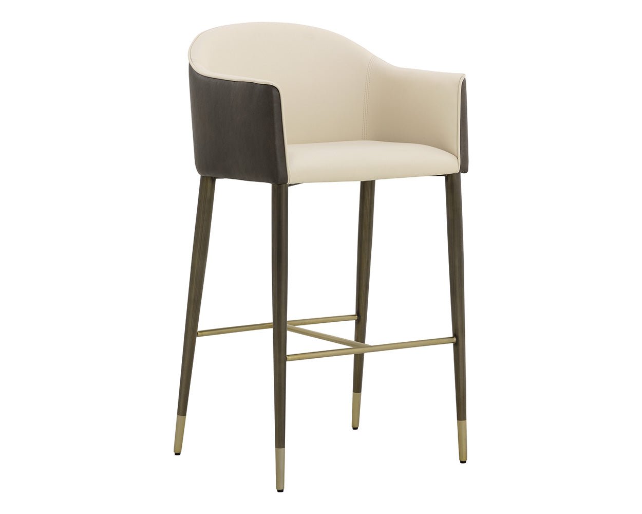 Kylin Barstool Dillon Cream / Bravo Ash - Image 3