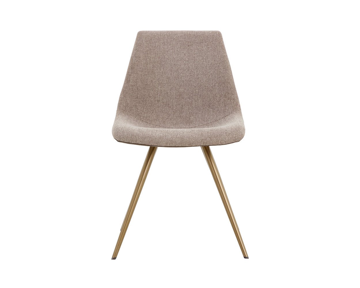 Lipa Dining Chair - Antique Bronze Belfast Oyster Shell / Porpoise - Image 6