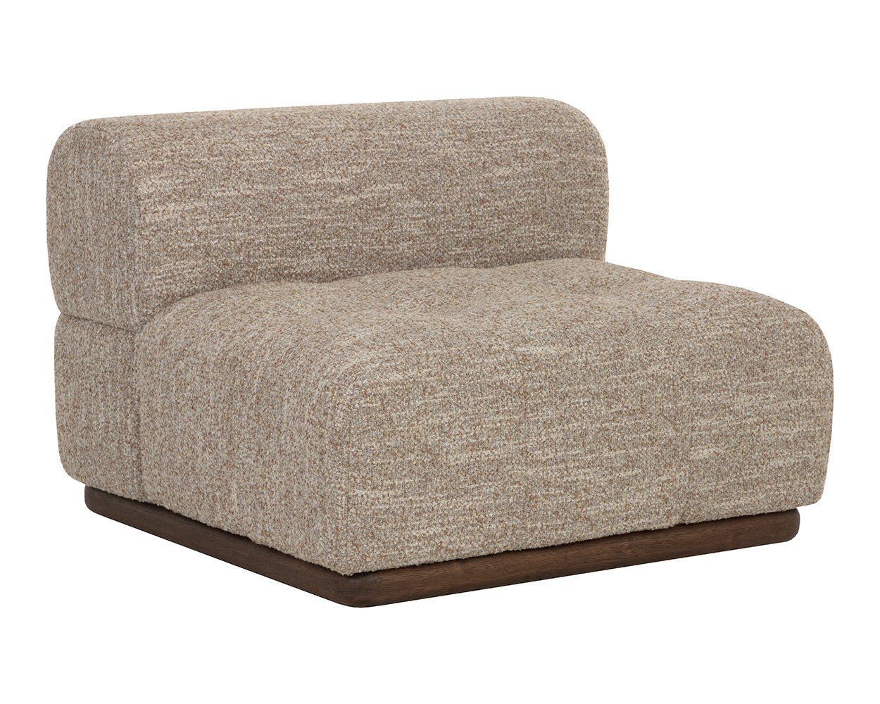 Mallo Modular - Armless Chair Holden Dusty Greige - Image 3