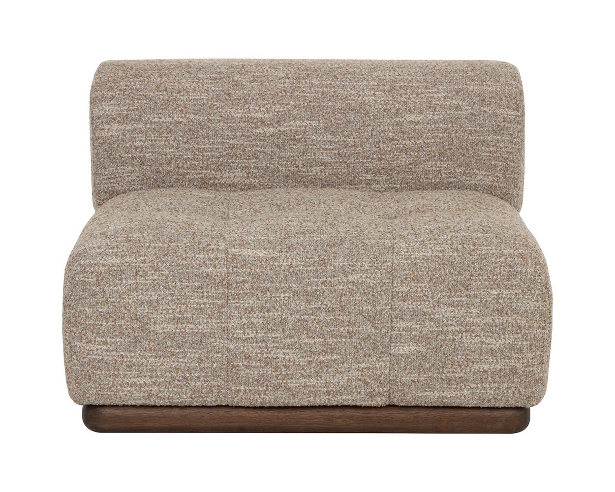 Mallo Modular - Armless Chair Holden Dusty Greige - Image 4